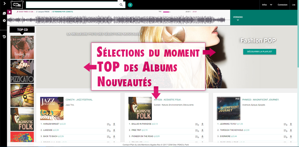 Nouvelle Année, Nouvelle Interface et toujours plus de Musique Nouvelle Année, Nouvelle Interface et toujours plus de Musique